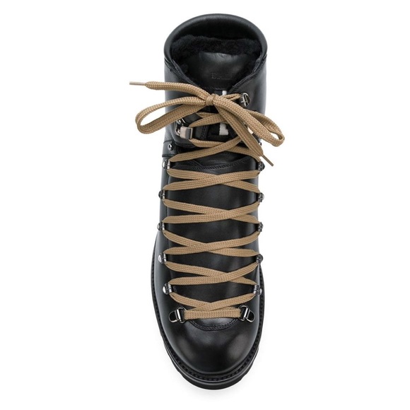 🚫SOLD🚫 Bally Chack Real Fur Lace-Up Leather - Picture 3 of 4